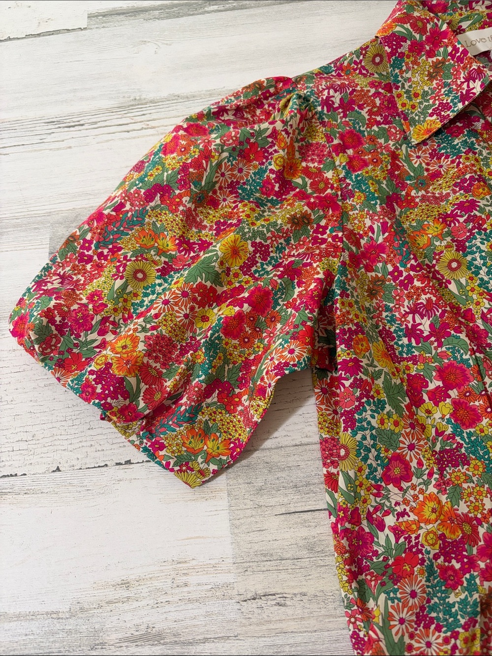 Love the Label Marta Mini Dress in Margaret Annie Liberty Print Size M - Picture 6 of 13